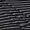 Fabric Merchants White Stripes on Black Double Brushed 4-Way Stretch Fabric